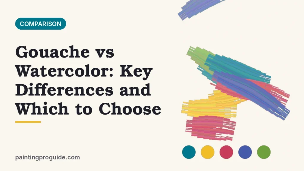 Gouache vs Watercolor: Key Differences and Which to Choose