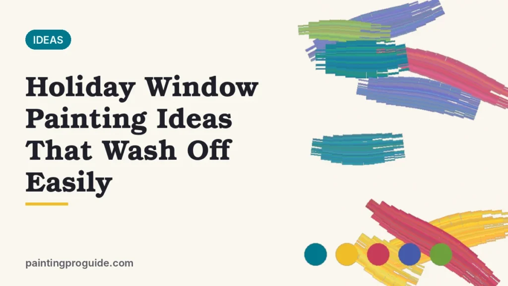 Holiday Window Painting Ideas That Wash Off Easily