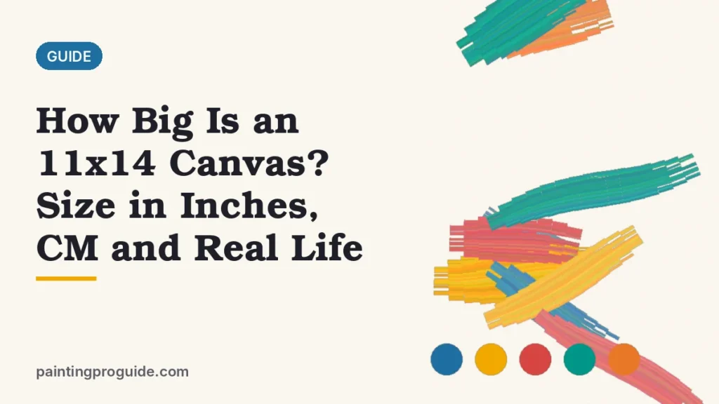 How Big Is an 11x14 Canvas? Size in Inches, CM and Real Life
