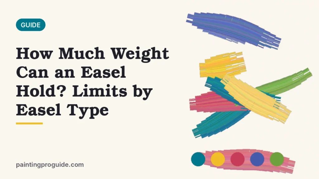 How Much Weight Can an Easel Hold? Limits by Easel Type