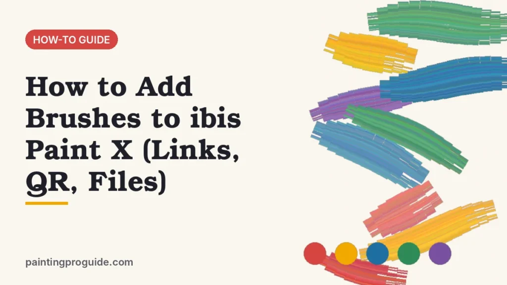 How to Add Brushes to ibis Paint X (Links, QR, Files)