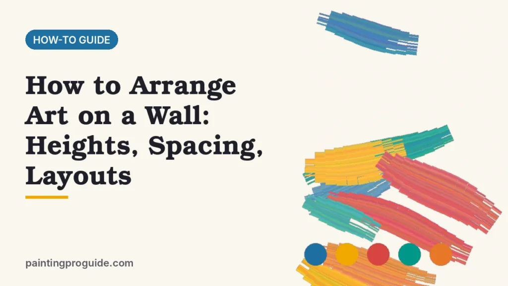 How to Arrange Art on a Wall: Heights, Spacing, Layouts