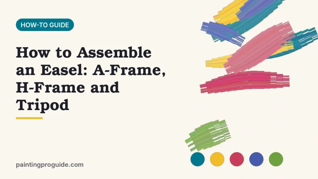 How to Assemble an Easel: A-Frame, H-Frame and Tripod