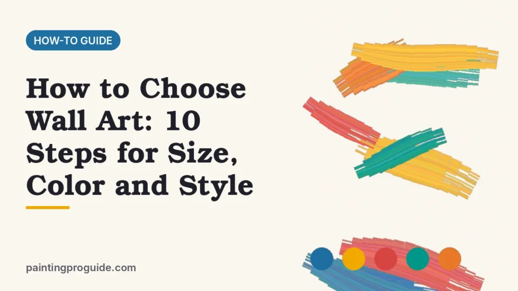 How to Choose Wall Art: 10 Steps for Size, Color and Style