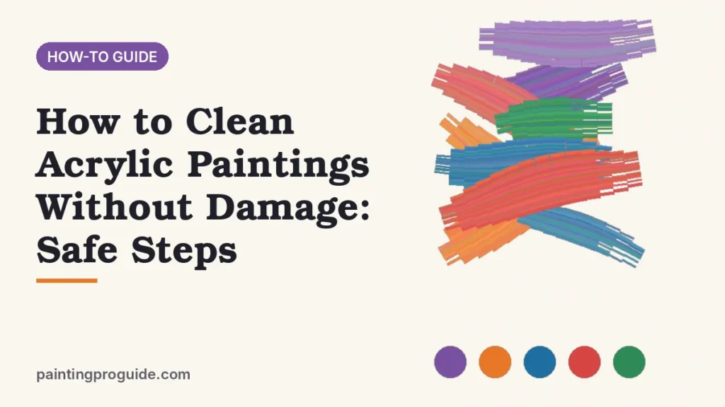 How to Clean Acrylic Paintings Without Damage: Safe Steps