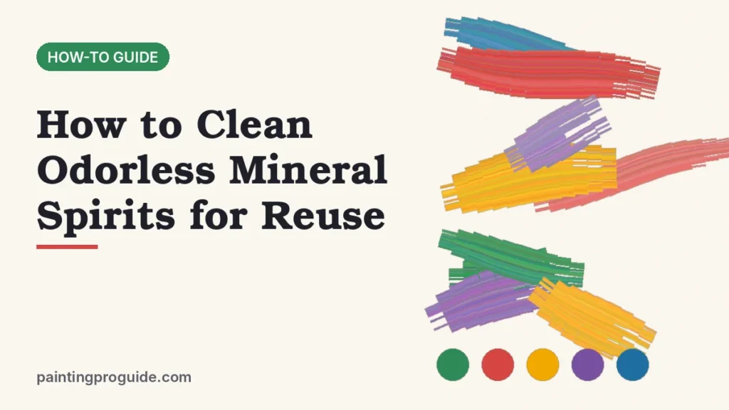 How to Clean Odorless Mineral Spirits for Reuse