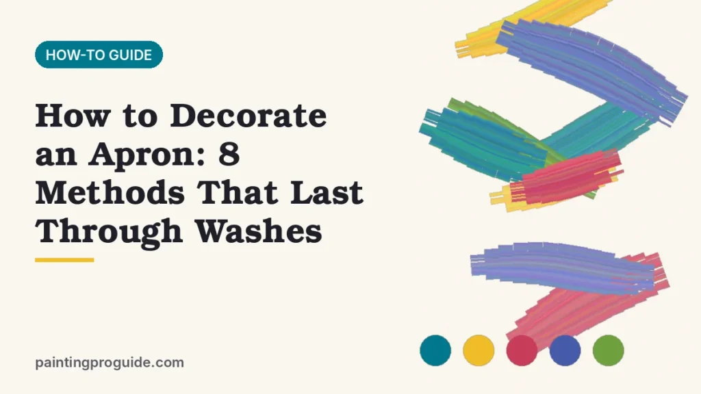 How to Decorate an Apron: 8 Methods That Last Through Washes