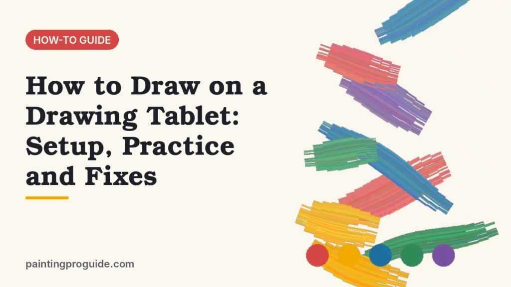 How to Draw on a Drawing Tablet: Setup, Practice and Fixes