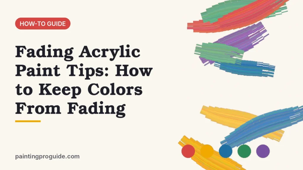 Fading Acrylic Paint Tips: How to Keep Colors From Fading