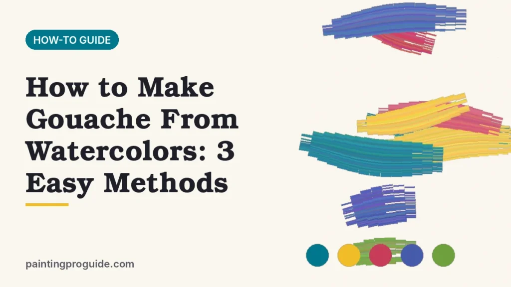 How to Make Gouache From Watercolors: 3 Easy Methods