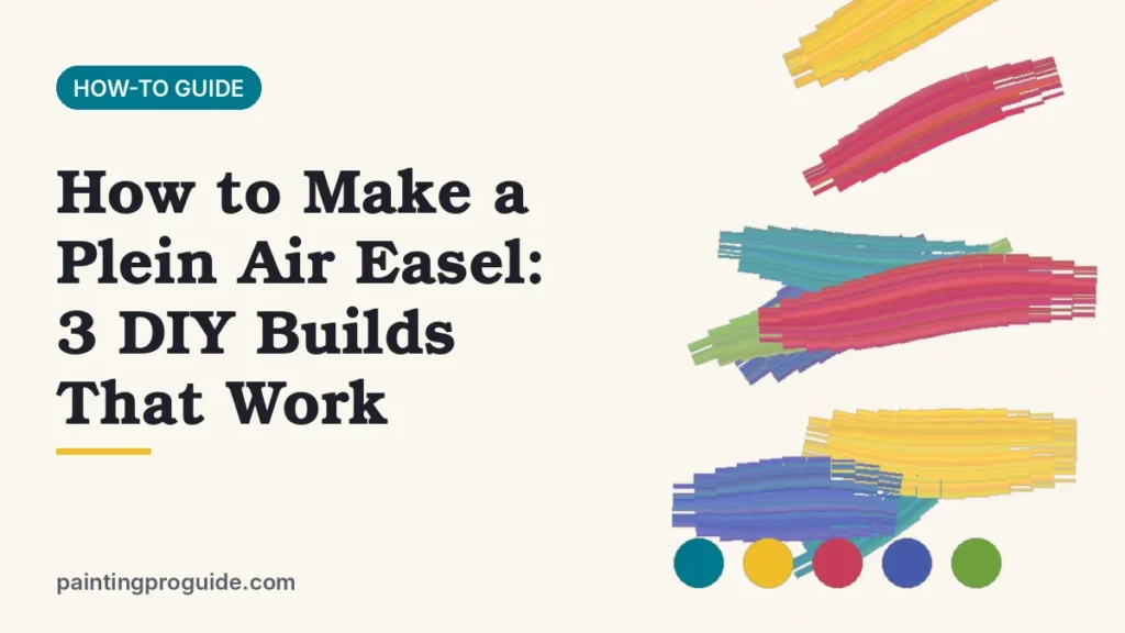How to Make a Plein Air Easel: 3 DIY Builds That Work