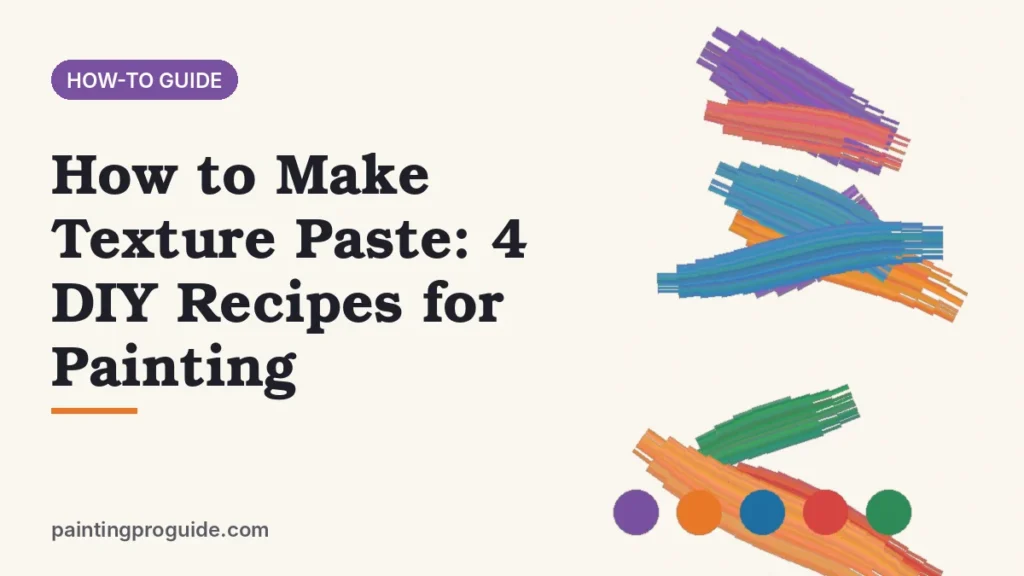 How to Make Texture Paste: 4 DIY Recipes for Painting