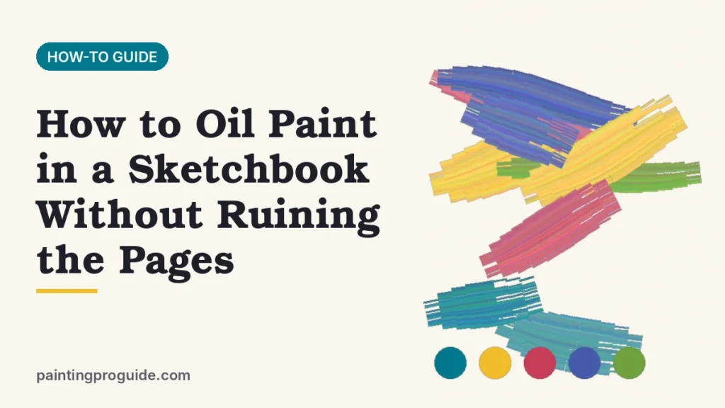 How to Oil Paint in a Sketchbook Without Ruining the Pages