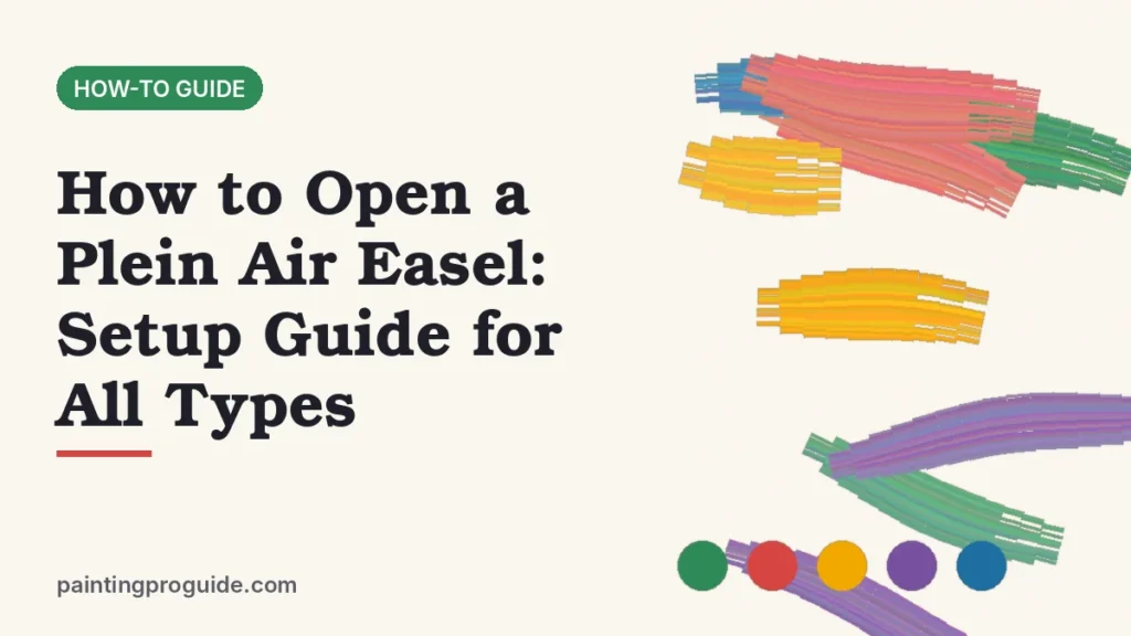 How to Open a Plein Air Easel: Setup Guide for All Types