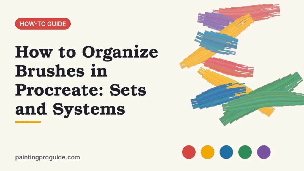 How to Organize Brushes in Procreate: Sets and Systems
