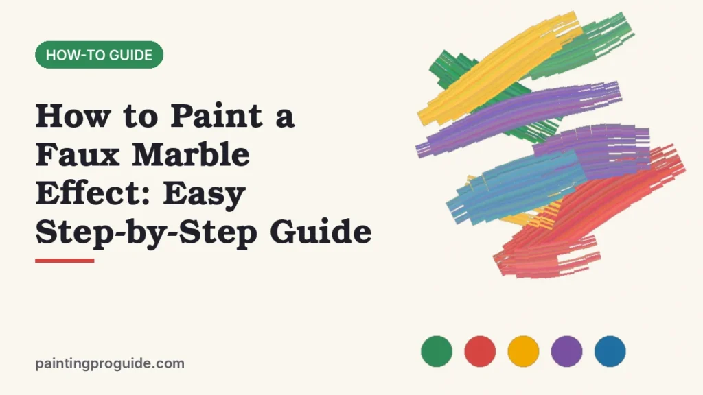 How to Paint a Faux Marble Effect: Easy Step-by-Step Guide