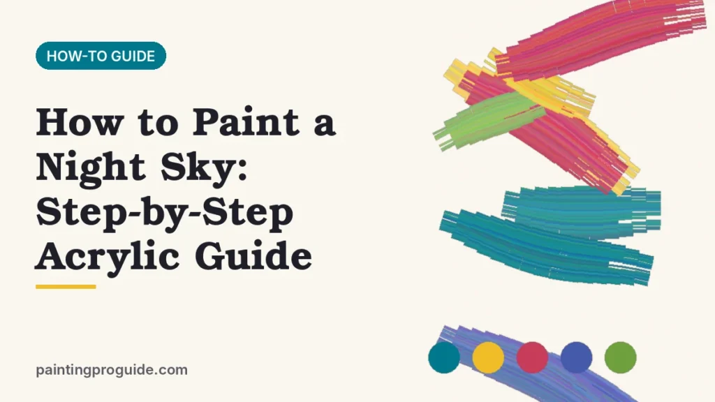 How to Paint a Night Sky: Step-by-Step Acrylic Guide