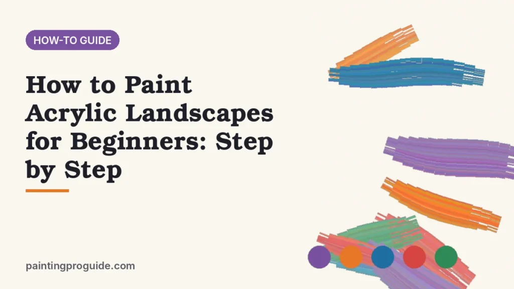 How to Paint Acrylic Landscapes for Beginners: Step by Step