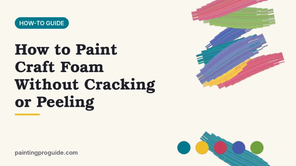 How to Paint Craft Foam Without Cracking or Peeling