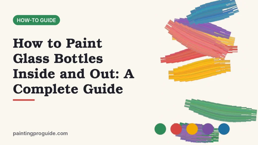 How to Paint Glass Bottles Inside and Out: A Complete Guide