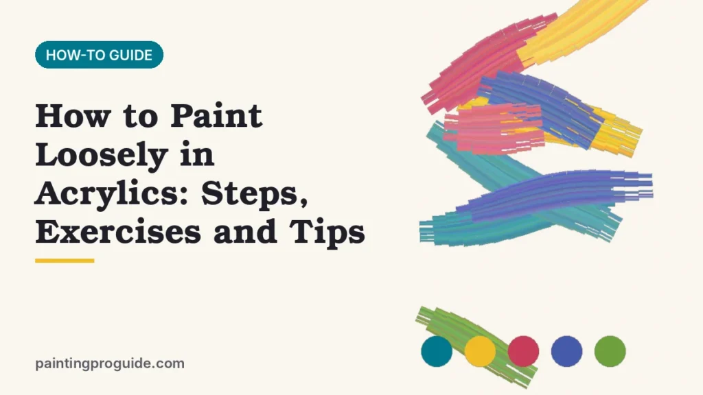 How to Paint Loosely in Acrylics: Steps, Exercises and Tips