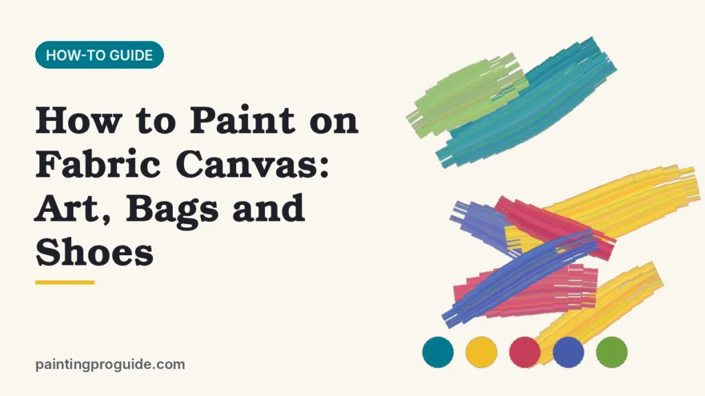 How to Paint on Fabric Canvas: Art, Bags and Shoes