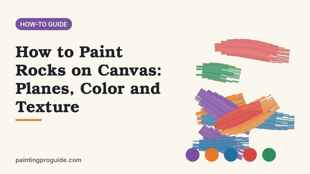 How to Paint Rocks on Canvas: Planes, Color and Texture