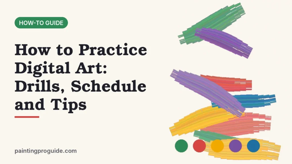 How to Practice Digital Art: Drills, Schedule and Tips