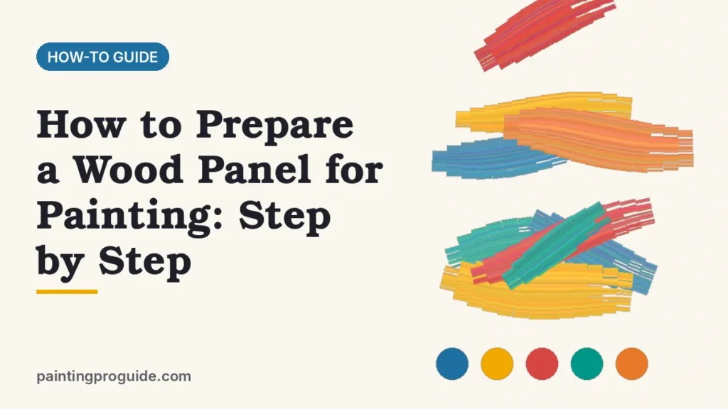 How to Prepare a Wood Panel for Painting: Step by Step