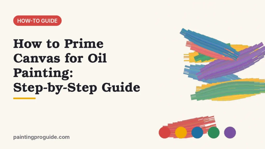 How to Prime Canvas for Oil Painting: Step-by-Step Guide