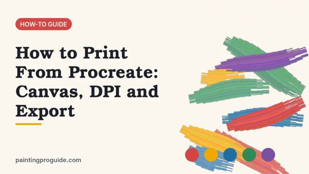 How to Print From Procreate: Canvas, DPI and Export