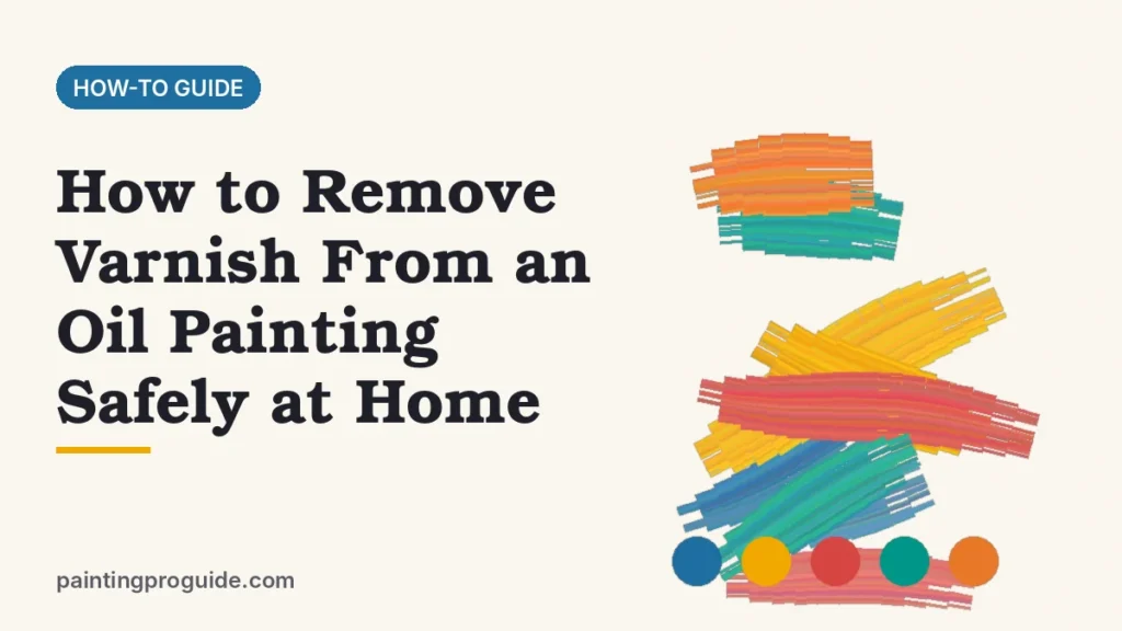How to Remove Varnish From an Oil Painting Safely at Home