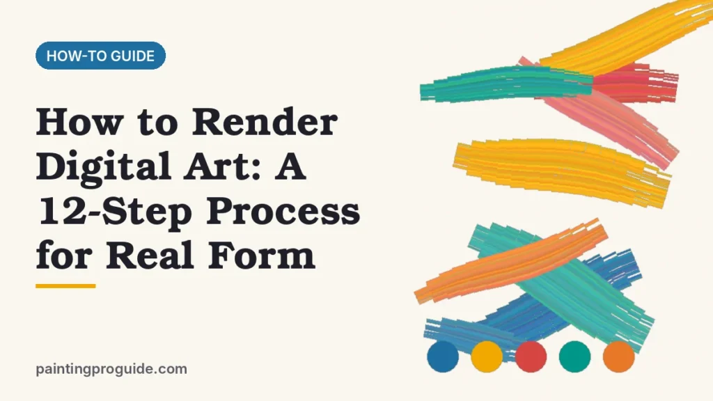 How to Render Digital Art: A 12-Step Process for Real Form