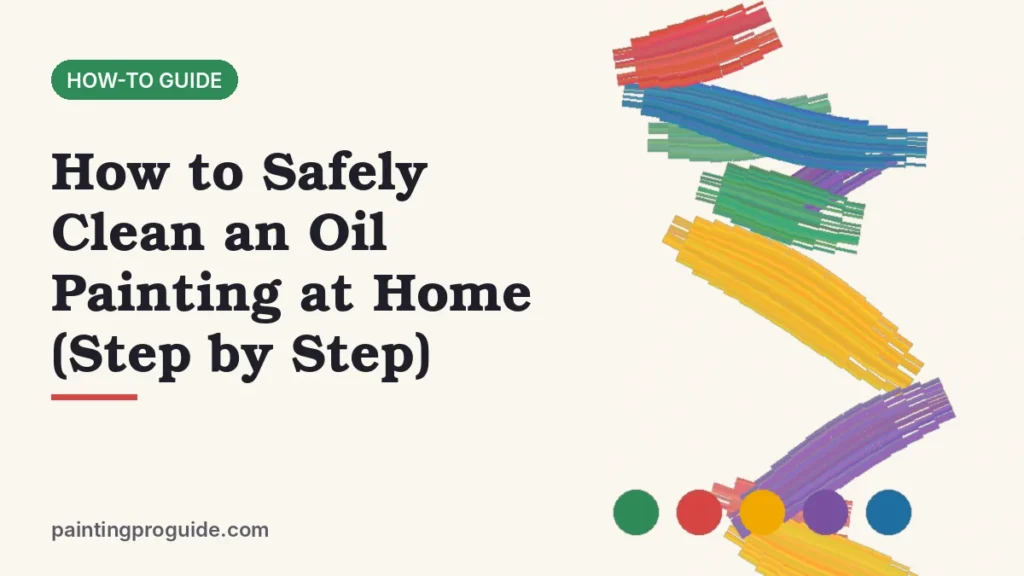 How to Safely Clean an Oil Painting at Home (Step by Step)