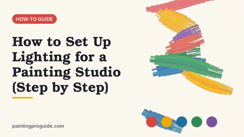 How to Set Up Lighting for a Painting Studio (Step by Step)