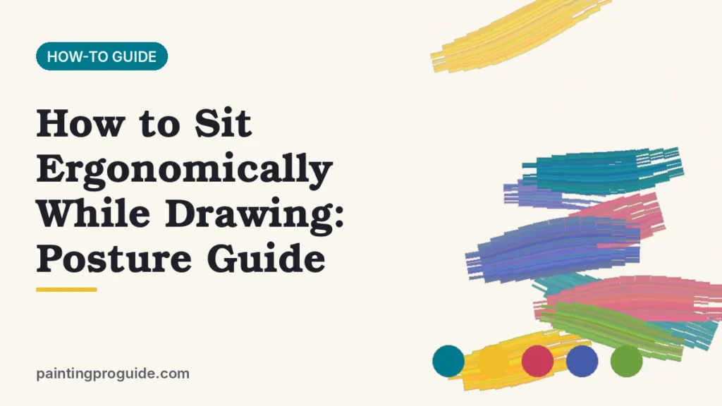 How to Sit Ergonomically While Drawing: Posture Guide