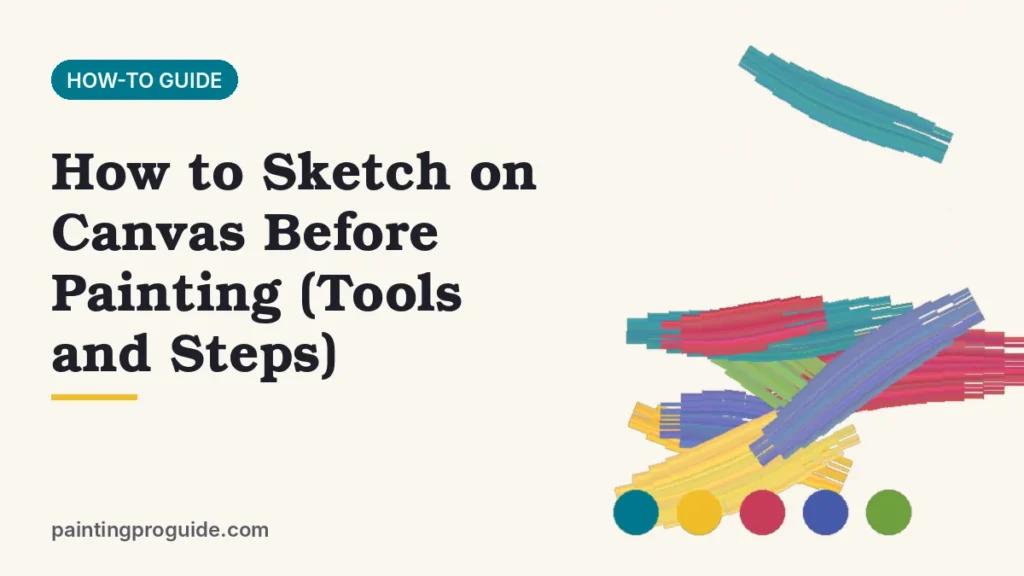 How to Sketch on Canvas Before Painting (Tools and Steps)
