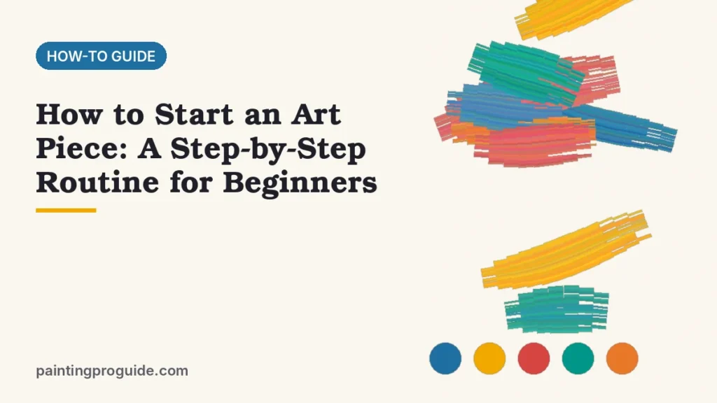 How to Start an Art Piece: A Step-by-Step Routine for Beginners