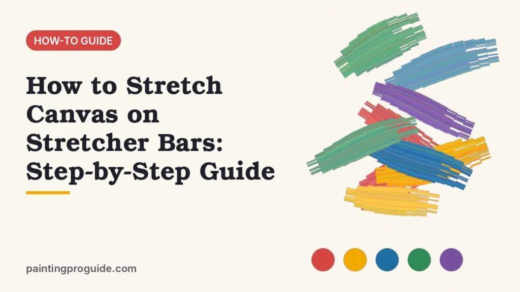How to Stretch Canvas on Stretcher Bars: Step-by-Step Guide