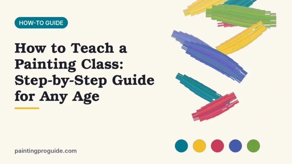 How to Teach a Painting Class: Step-by-Step Guide for Any Age