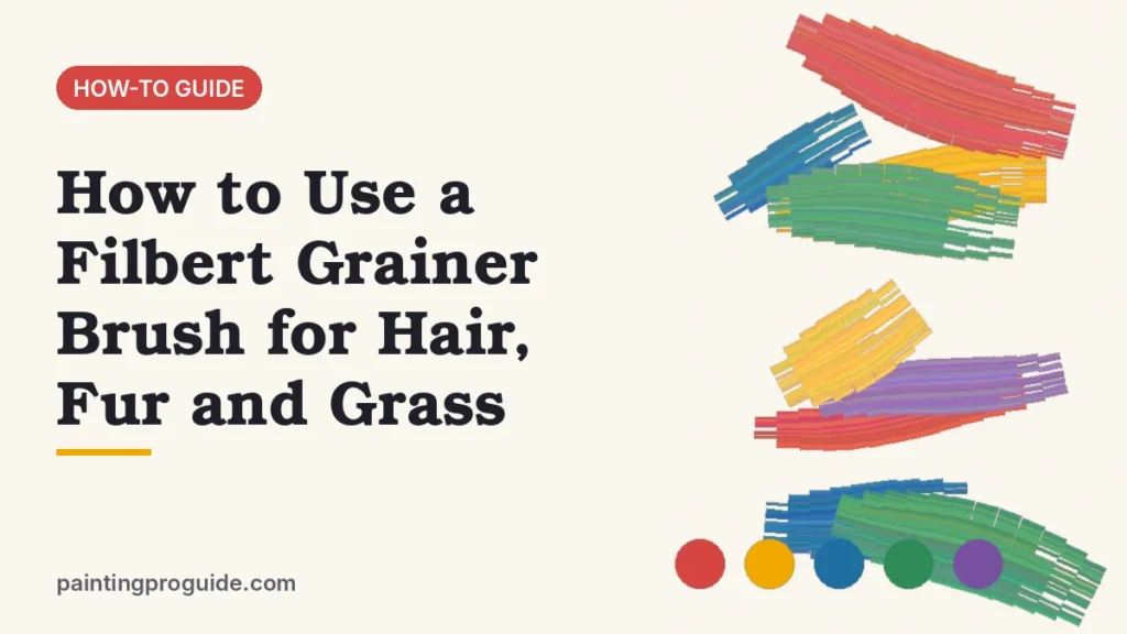 How to Use a Filbert Grainer Brush for Hair, Fur and Grass