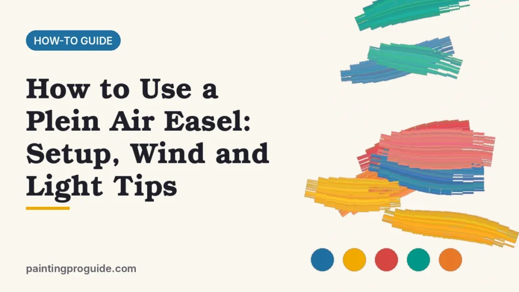 How to Use a Plein Air Easel: Setup, Wind and Light Tips
