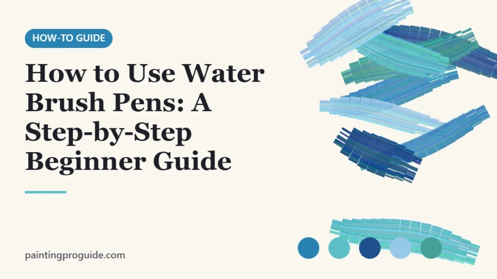 How to Use Water Brush Pens: A Step-by-Step Beginner Guide – PaintingProGuide cover image
