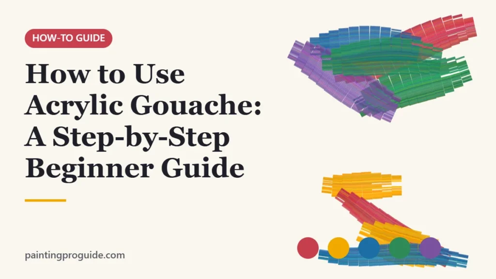 How to Use Acrylic Gouache: A Step-by-Step Beginner Guide – PaintingProGuide cover image