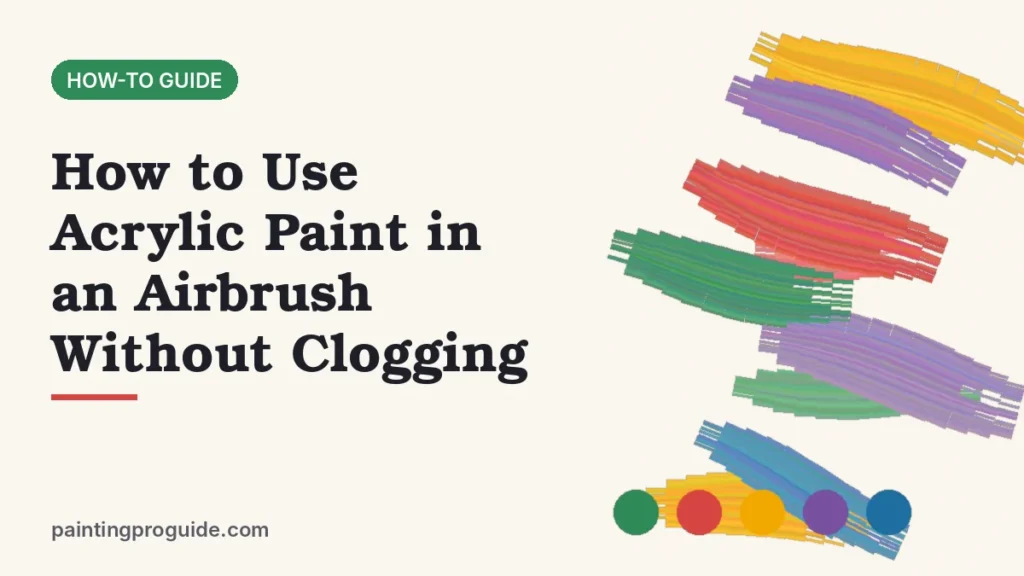 How to Use Acrylic Paint in an Airbrush Without Clogging