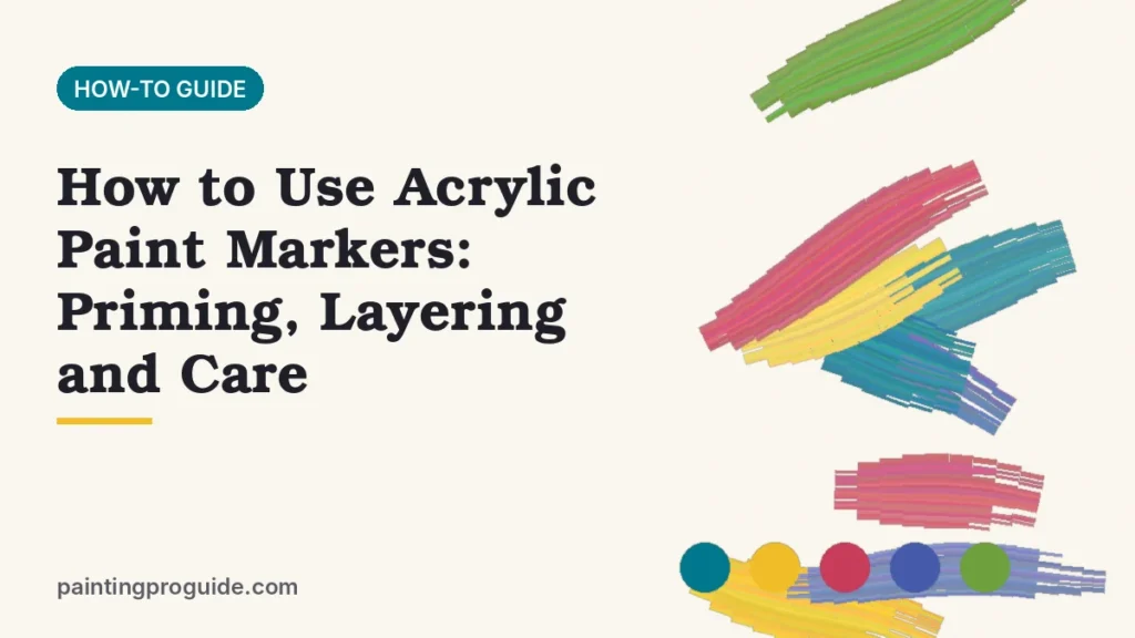 How to Use Acrylic Paint Markers: Priming, Layering and Care
