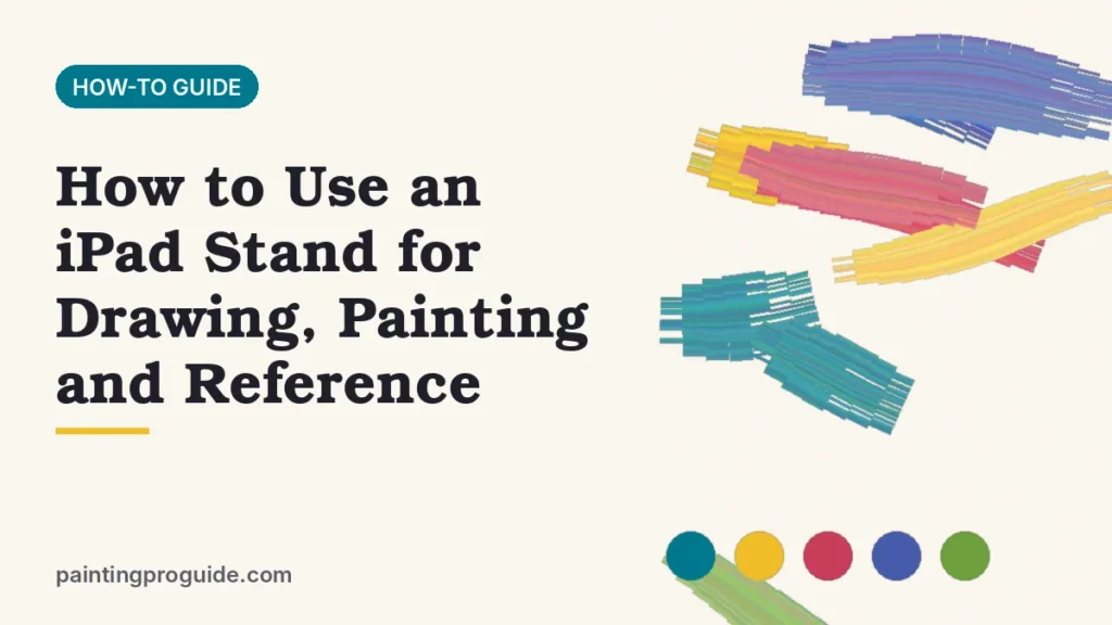 How to Use an iPad Stand for Drawing, Painting and Reference