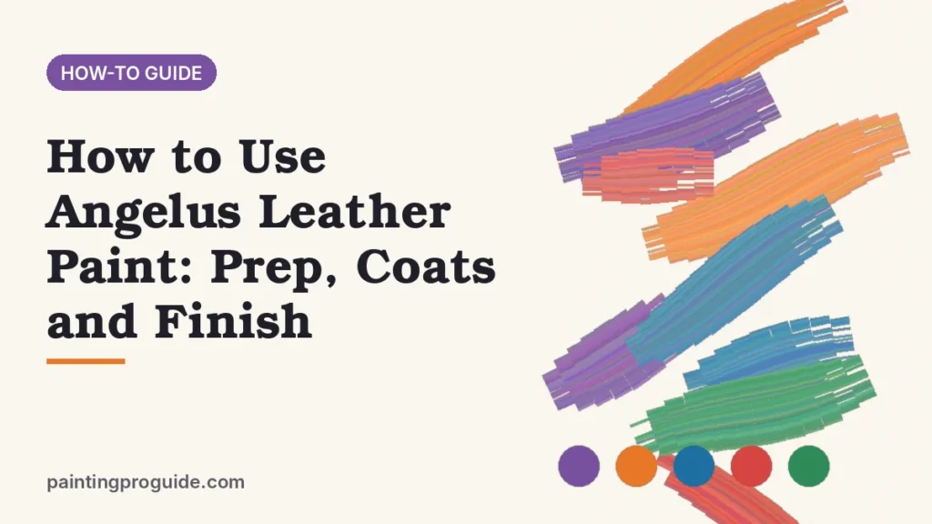 How to Use Angelus Leather Paint: Prep, Coats and Finish