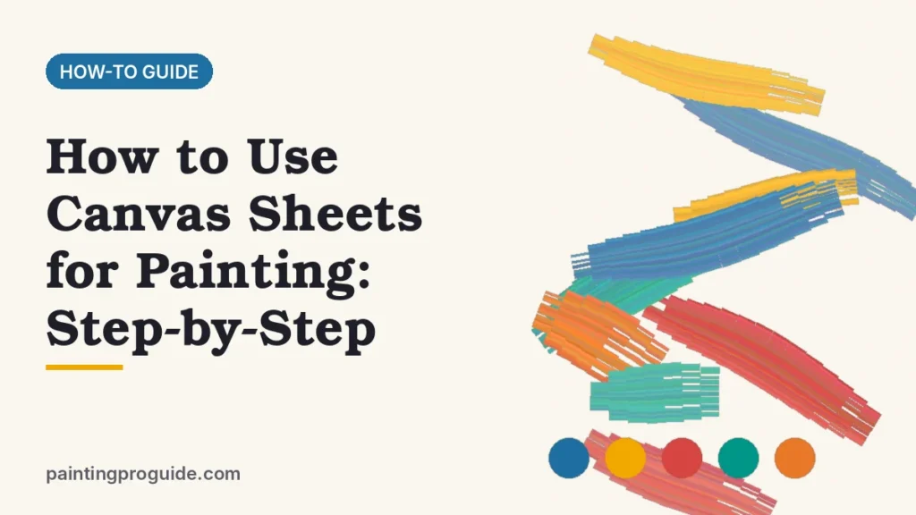 How to Use Canvas Sheets for Painting: Step-by-Step