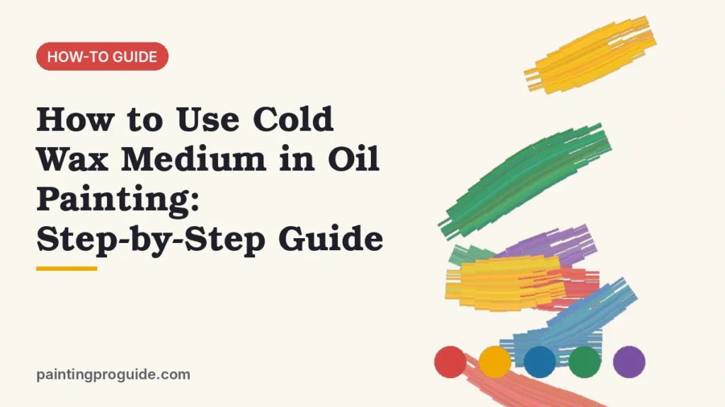 How to Use Cold Wax Medium in Oil Painting: Step-by-Step Guide